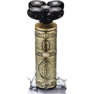 Kemei Rasoir électrique Pour Hommes Kemei 6711 , Avec Boîtier En Métal, Rechargeable