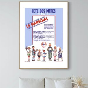 Affiche Fete des mères Marechal