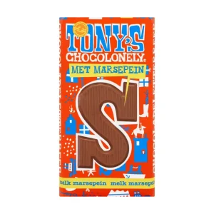 Tony’s Chocolonely Letter S melk marsepein (15x 180gr)