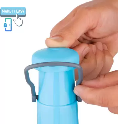 Hachoir à pousser pratique à 6 lames pour la cuisine Hachoir 2 en 1 à lame en acier inoxydable Hachoir à légumes et fruits (hachoir de 1000 ML avec mélangeur) – Image 4