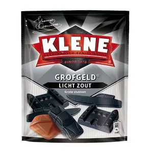 Klene grofgeld licht zout 250 gr