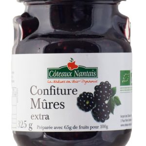 Côteaux Nantais Confiture Mûres Extra 325G
