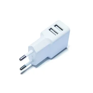 Green Mouse Dual USB oplader 220 V wit