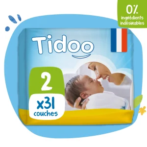 Tidoo Couche Taille 2 / 3-6Kg 31 Unités