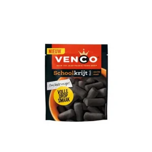 Venco schoolkrijt zwart stazak 250 gr