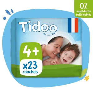 Tidoo Couche Taille 4+/  9-20Kg 23 Unités