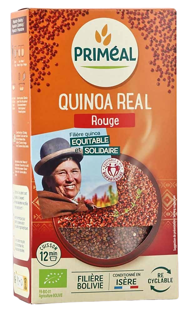 Primeal Quinoa Real Rouge 500G
