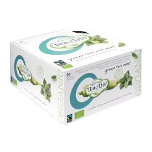 Tea of life fairtrade organic green tea mint (50x 1,75gr)