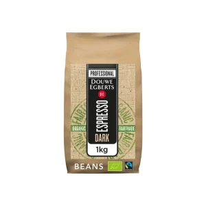 Douwe Egberts Espresso Dark Bonen Biologisch & Fairtrade (6x 1kg)