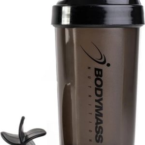 Bodymass Protein gourde avec Mixbal 600 ml Noir