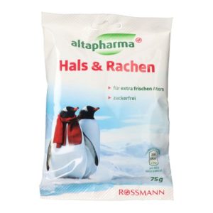 altapharma bonbons pour la gorge