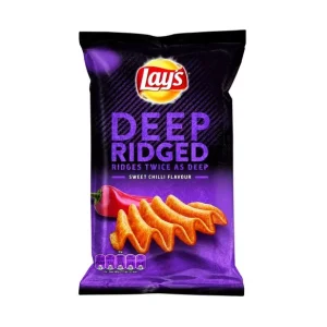 Lay’s chips deep ridged sweet chili (9x 147gr)