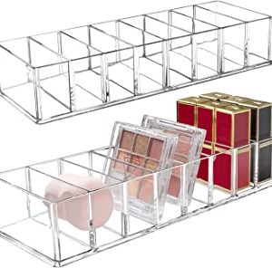 Boîte de rangement transparente pour cosmétiques