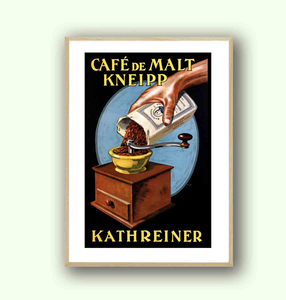 Affiche Café de Malt – Kneipp