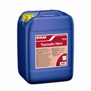 Ecolab topmatic hero chloorhoudend vaatwasmiddel 25 kg