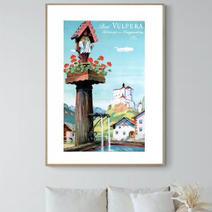 Affiche Suisse Vulpera Engadin