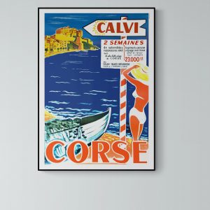Affiche Calvi – Corse