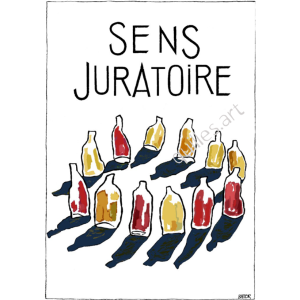 Affiche Les Quilles BATOR Sens Juratoire