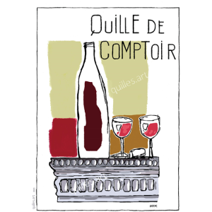 Affiche Les Quilles BATOR Quille de comptoir