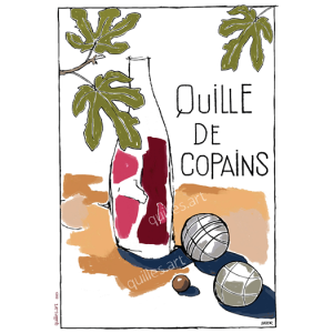 Affiche Les Quilles BATOR Quille de copains