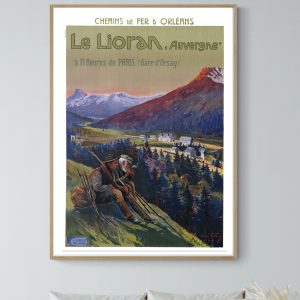 Affiche Le Lioran – Auvergne