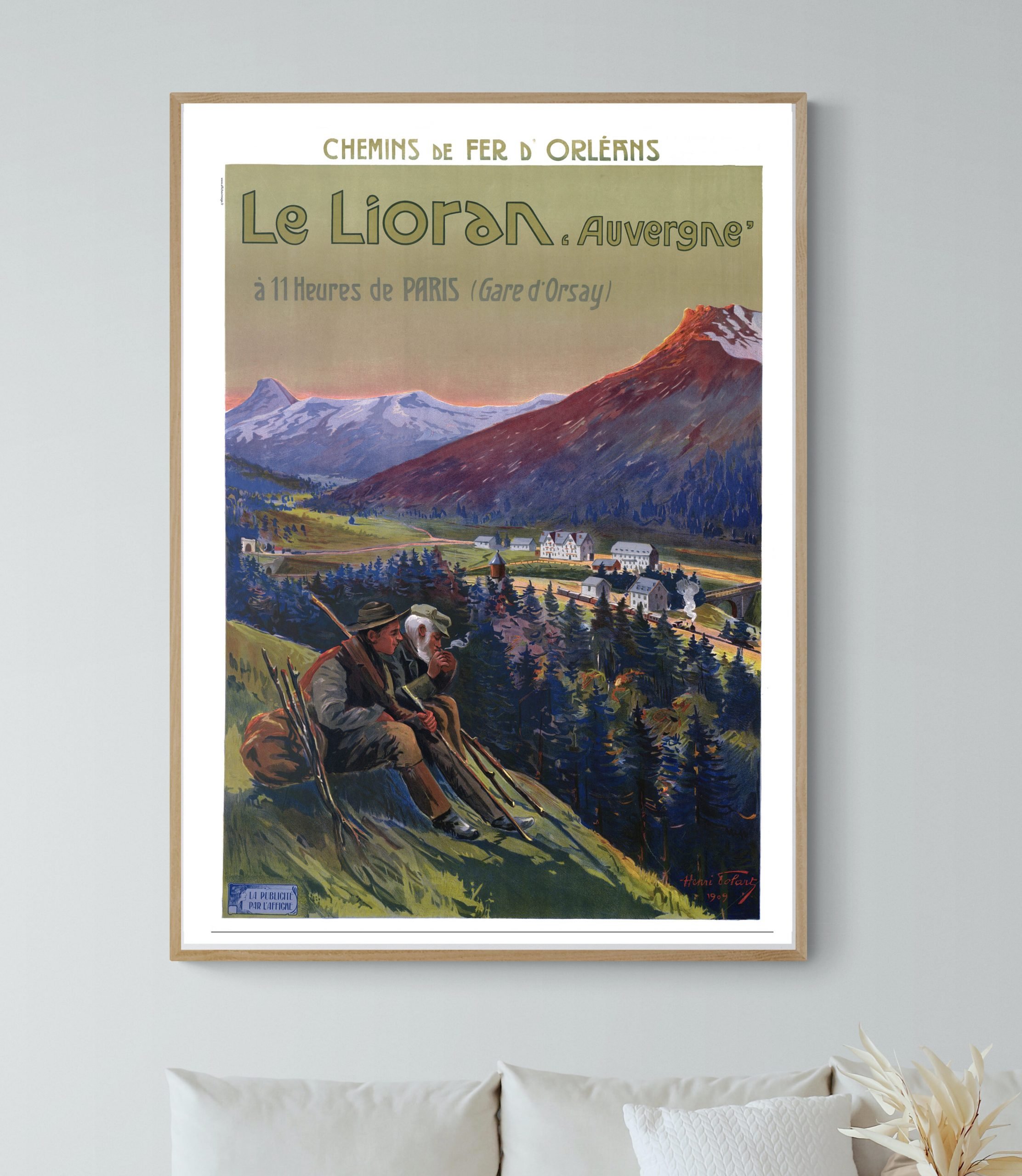 Affiche Le Lioran – Auvergne