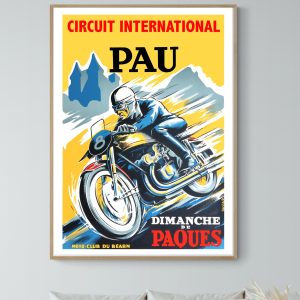 Affiche Circuit Pau – Pâques