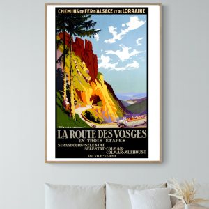 Affiche la Route des Vosges