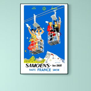 Affiche Samoens – Les Saix