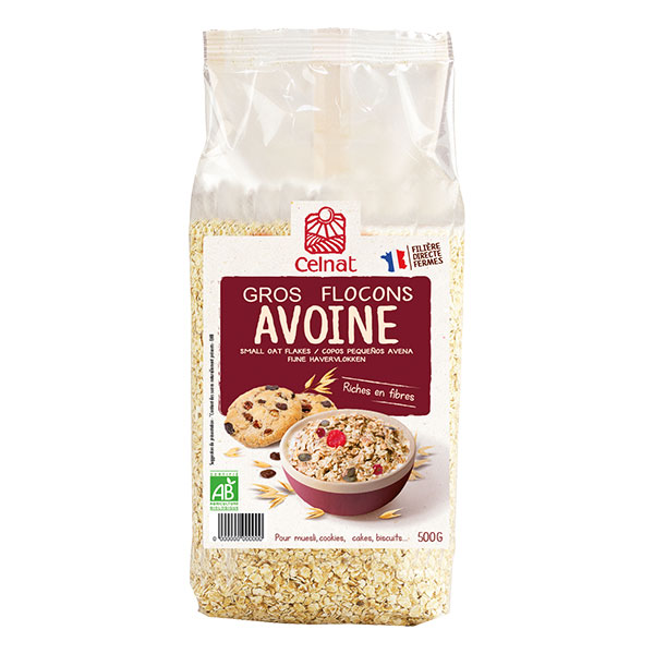 Celnat Flocons Avoine Gros 500G