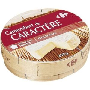 Camembert de Caractère Onctueux Carrefour 250 g