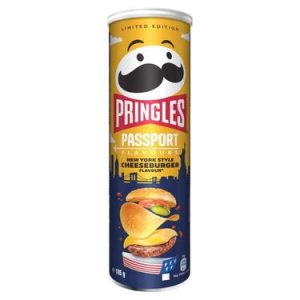 Chips Saveur Passport New York Style Cheeseburger Pringles 165 g