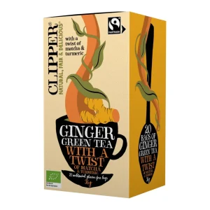 Clipper Ginger Twist Matcha Turmeric BIO (4x 20 stuks)