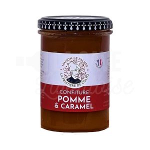 Confiture Pomme & Caramel – La Fruitière de Colpo – Bretagne – 230gr