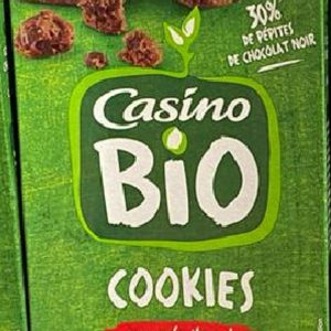 Cookies aux Pépites De Chocolat Noir Casino Bio 175g