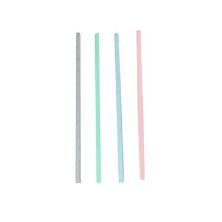 Drinkrietje papier pastel FSC 20cm x 6mm (500 stuks) – Image 2