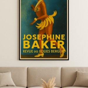 Affiche Joséphine Baker – Revue des Folies Bergères
