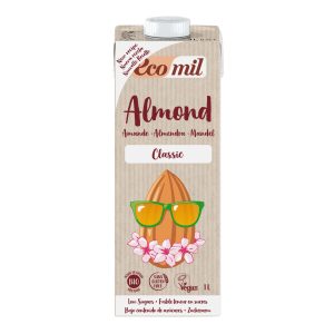 Ecomil Boisson Amande Classic sans Sucres 1L