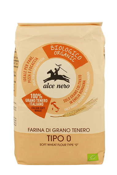 Alce Nero Farine de Blé Tendre Type ‘0’ 1Kg