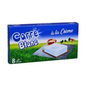 Fromage Fondu Carré Blanc  8 Portions