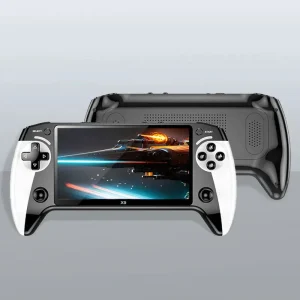 Console de Jeu Portable X9 – Jeux préinstallés + Carte Mémoire 32 Go Offerte