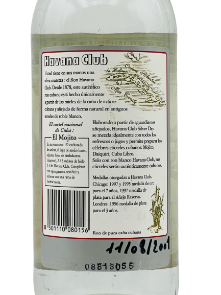 Havana Club Rhum Silver Dry – Image 2