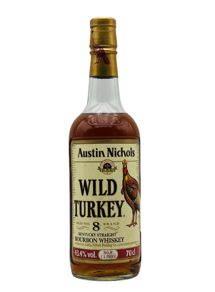 Wild Turquey 8 years Old 86.8 Proof période 1980 ‘s
