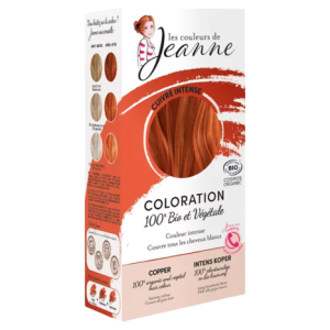 Les Couleurs de Jeanne Coloration Végétale Cuivre Intense 2x50G