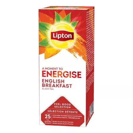 Lipton Feel Good Selection Thee English Breakfast (6x 25 stuks) – Image 2