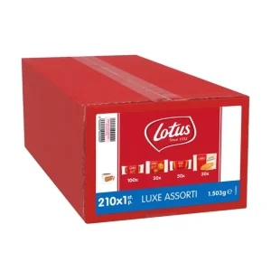 Lotus Luxe Assorti Koekjes Per Stuk Verpakt (210 stuks)