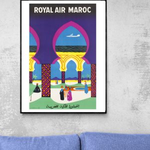 Affiche Royal Air Maroc
