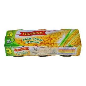 Mais Doux en Grains Tripack Harmony 30×75 g