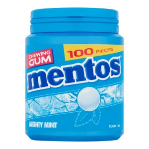Mentos Kauwgom Mighty Mint XL (6x 100 stuks)