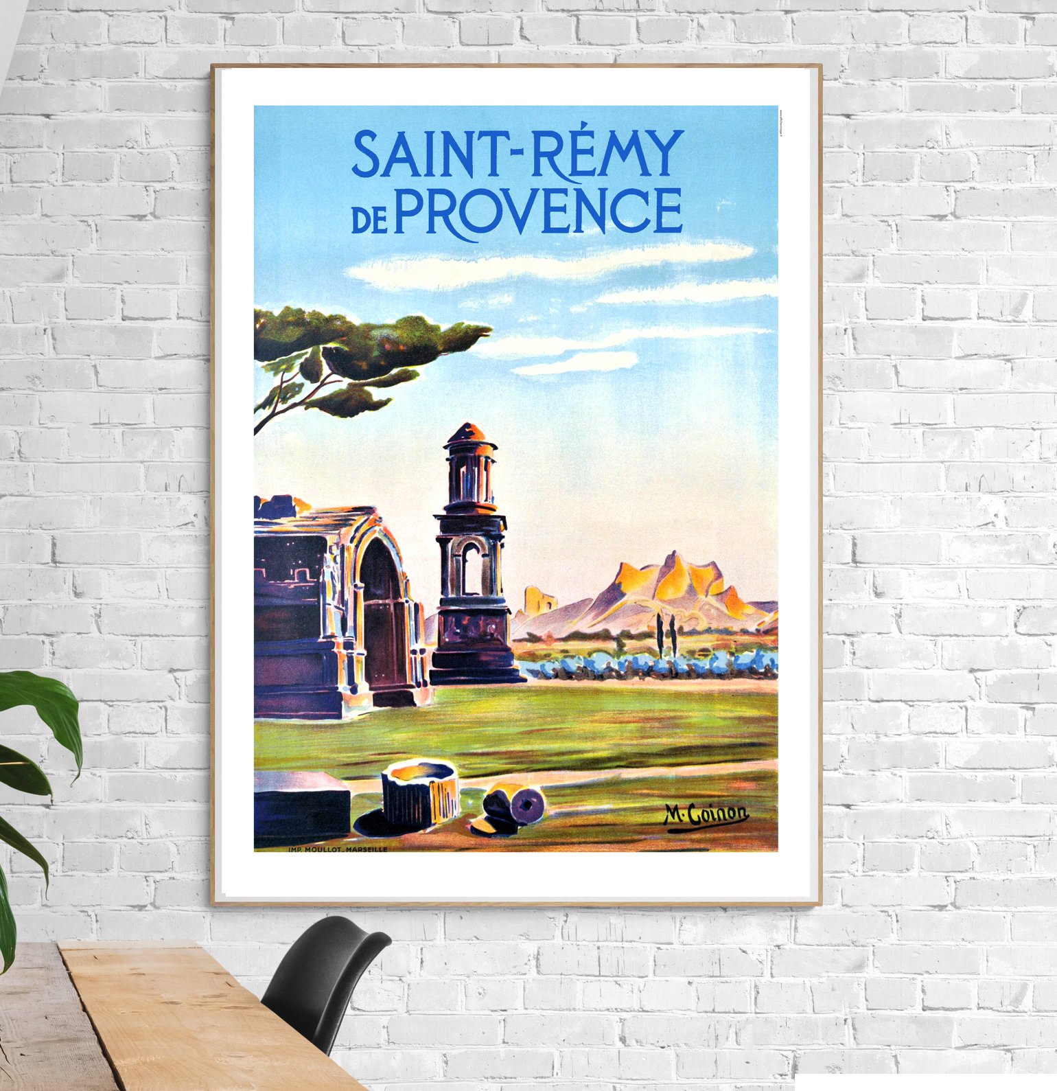 Affiche Saint Remy de Provence
